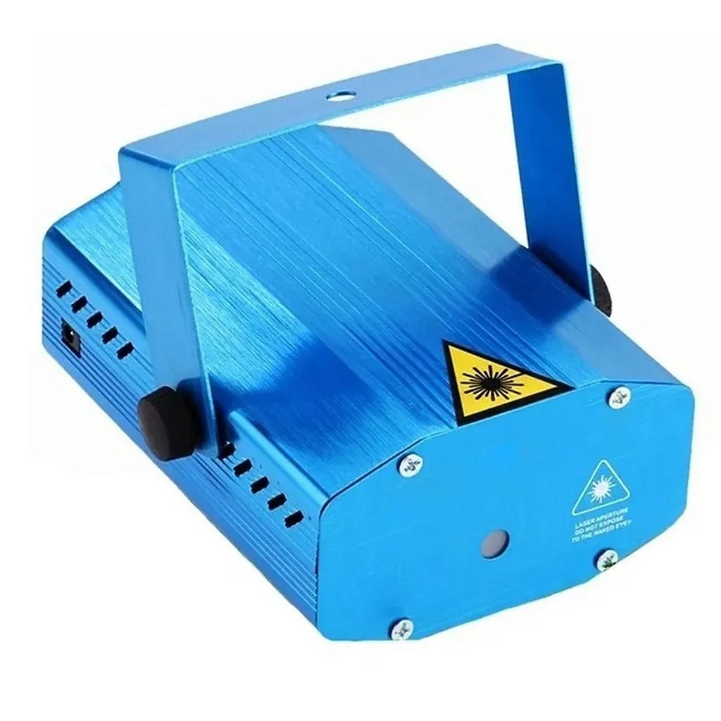 Mini Laser Led Projetor Raio Holográfico Luzes Natal Papai Noel - Imagem 7
