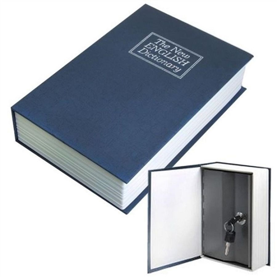 Cofre Livro Formato Dicionário De Inglês Tamanho Pequeno - Imagem 5